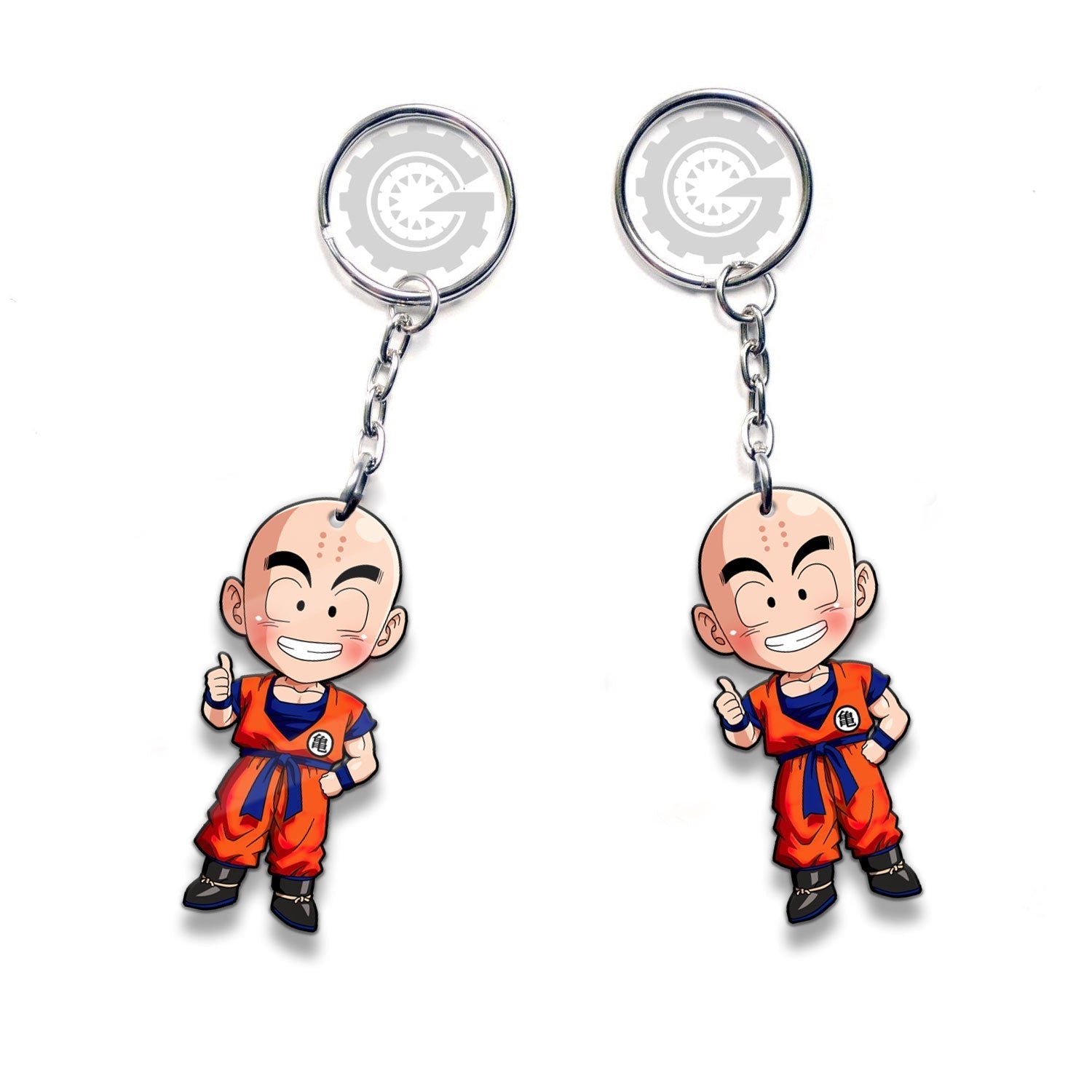 Krillin Keychain Custom Car Accessories - Gearcarcover - 3