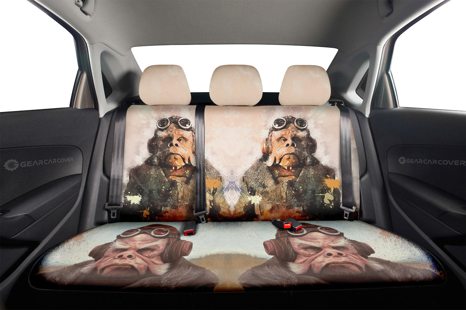 Kuiil Car Back Seat Covers Collection - Gearcarcover - 2
