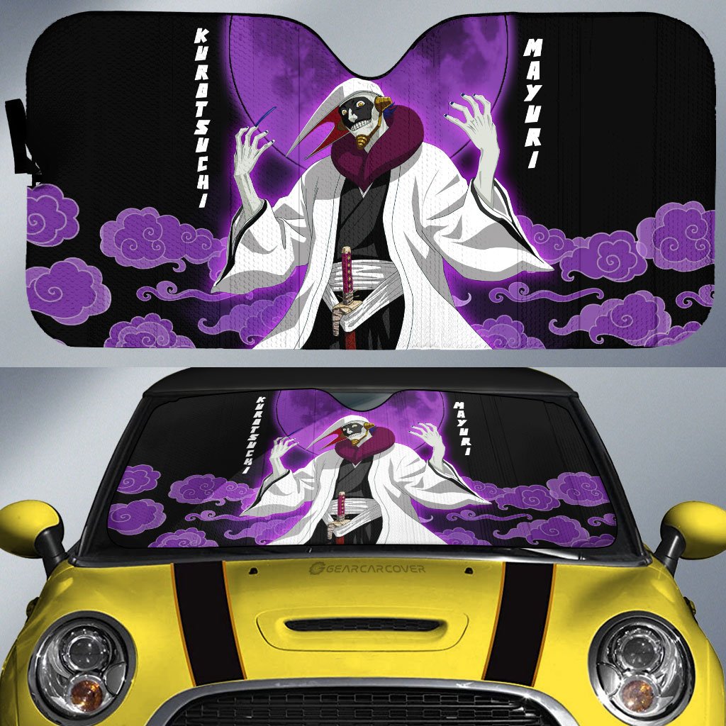 Kurotsuchi Mayuri Car Sunshade Custom Bleach Car Accessories - Gearcarcover - 1