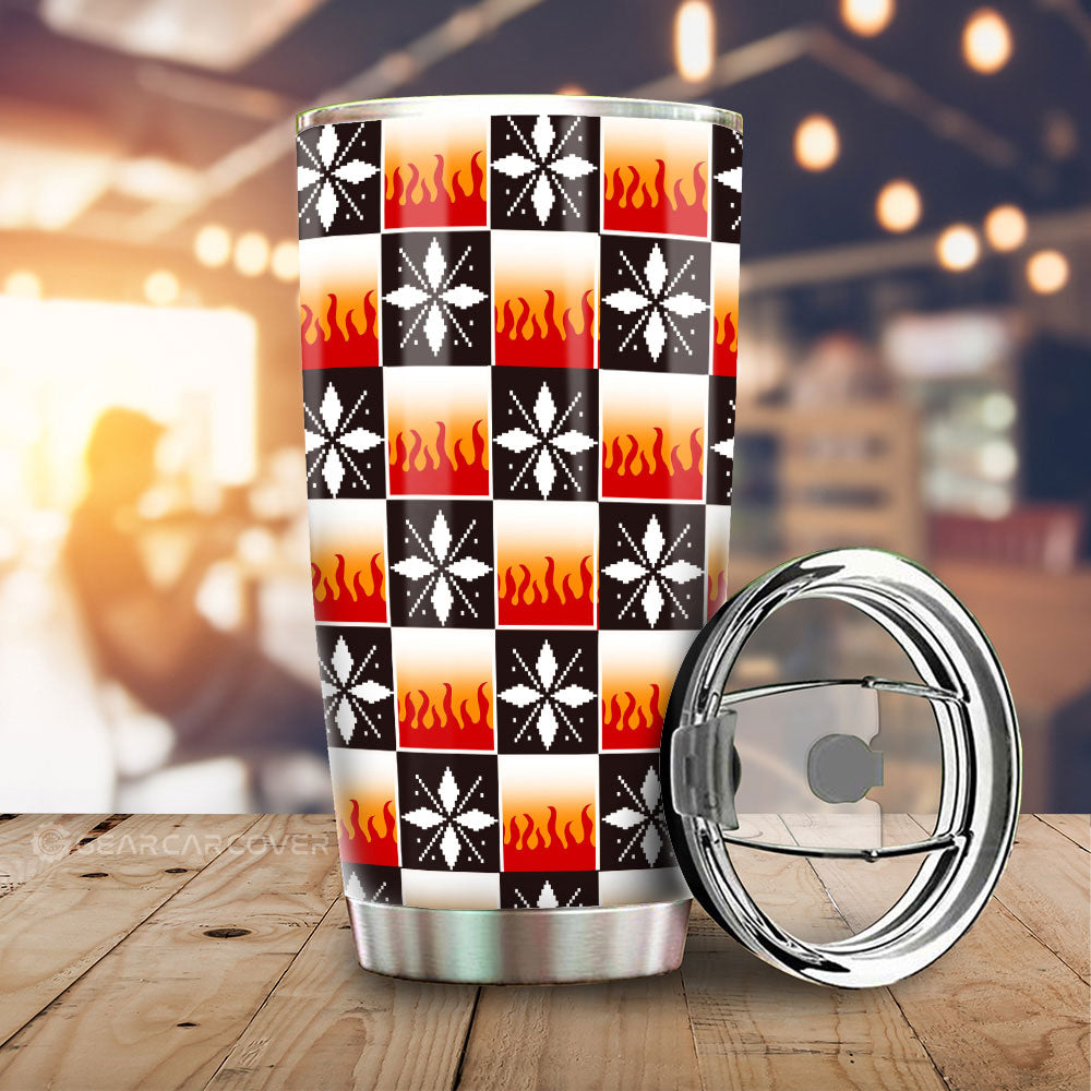 Kyojuro Rengoku Tumbler Cup Custom Anime Car Accessories - Gearcarcover - 1
