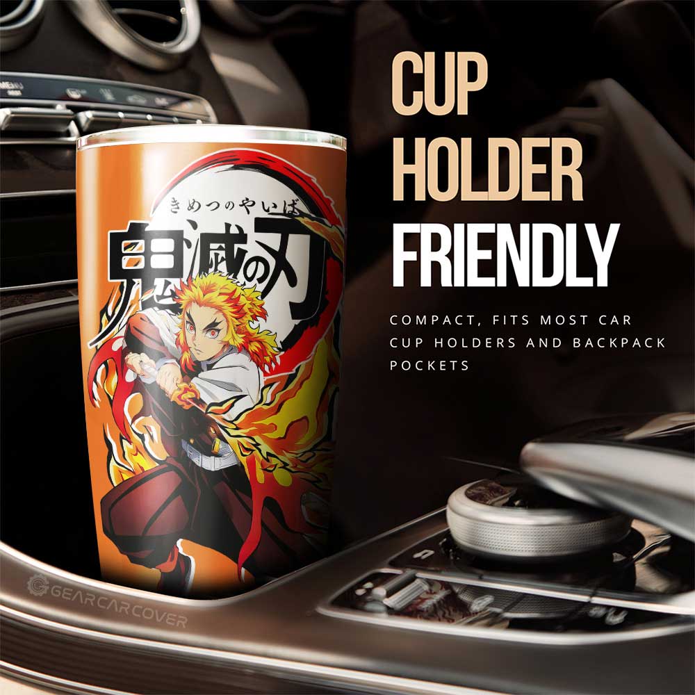 Kyoujuro Rengoku Tumbler Cup Custom Car Accessories - Gearcarcover - 3