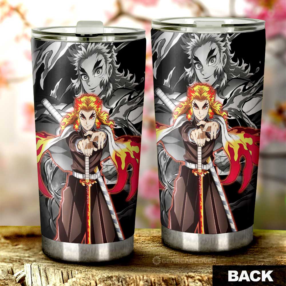 Kyoujurou Rengoku Tumbler Cup Custom Car Accessories - Gearcarcover - 2