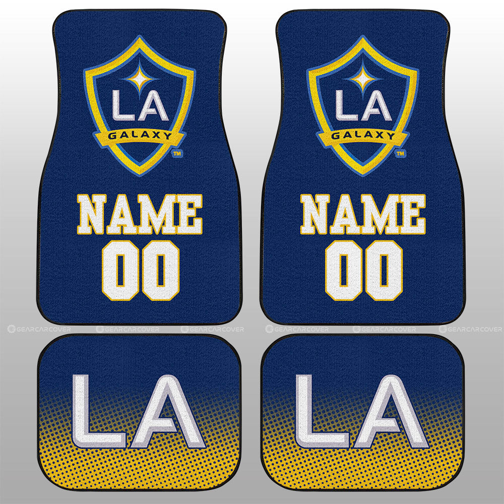 LA Galaxy Car Floor Mats Sporty Team Collection - Gearcarcover - 1