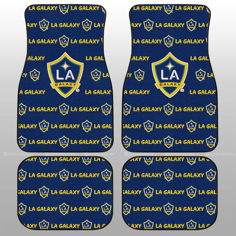 LA Galaxy Car Floor Mats Sporty Team Collection - Gearcarcover - 1