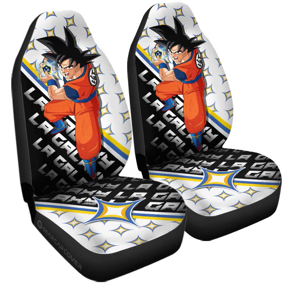 LA Galaxy Car Seat Covers Goku Car Accessories For Fans - Gearcarcover - 3