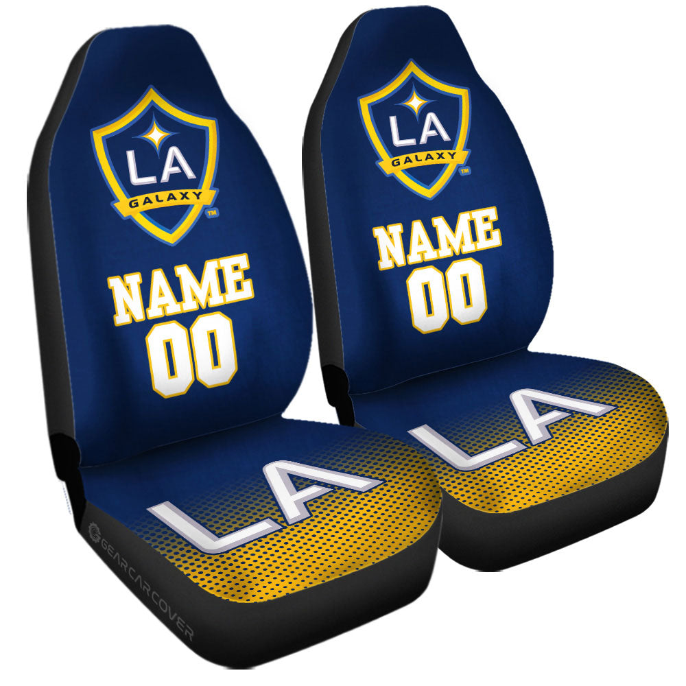 LA Galaxy Car Seat Covers Sporty Team Collection - Gearcarcover - 3