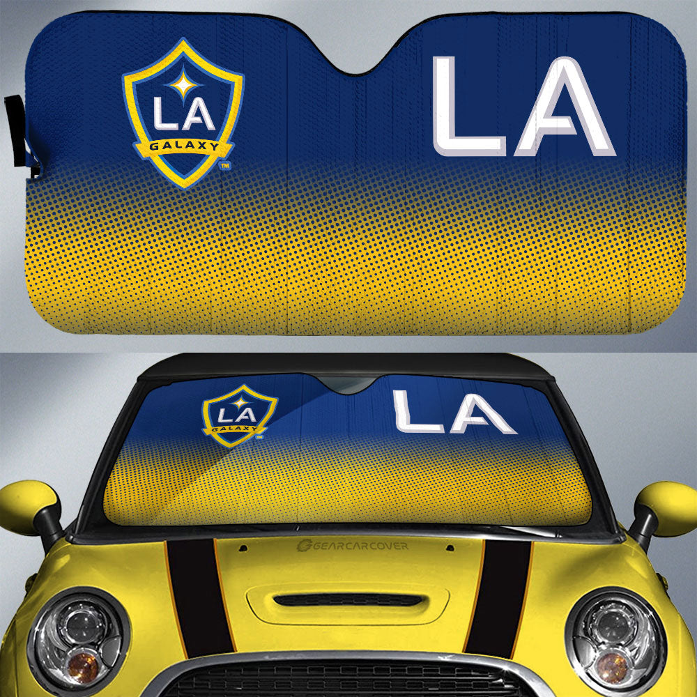LA Galaxy Car Sunshade Sporty Team Collection - Gearcarcover - 3