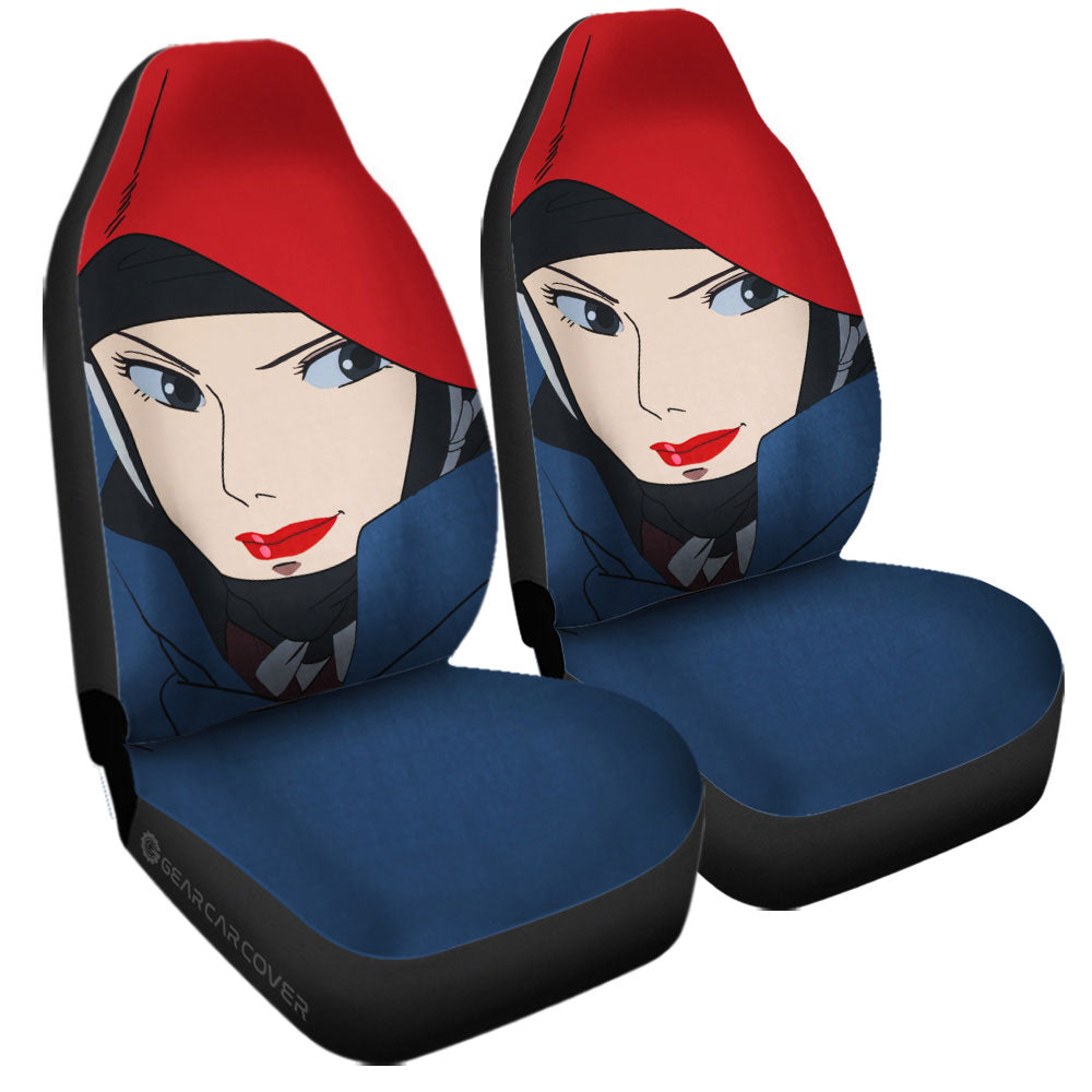 Lady Eboshi Car Seat Covers Custom Princess Mononoke Car Accessories - Gearcarcover - 3