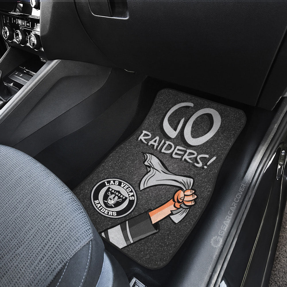 Las Vegas Raiders Car Floor Mats Custom Car Accessories - Gearcarcover - 3