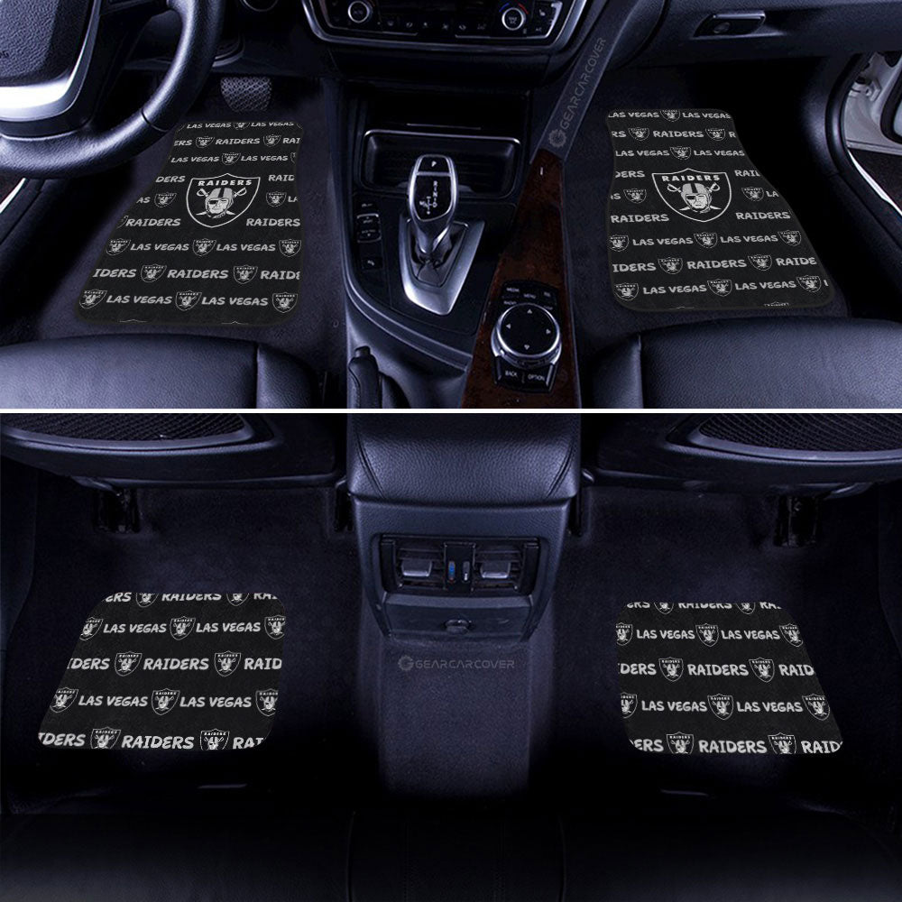 Las Vegas Raiders Car Floor Mats Sporty Team Collection - Gearcarcover - 2
