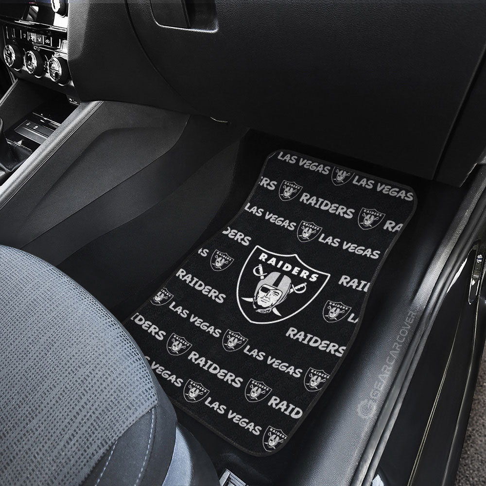 Las Vegas Raiders Car Floor Mats Sporty Team Collection - Gearcarcover - 3