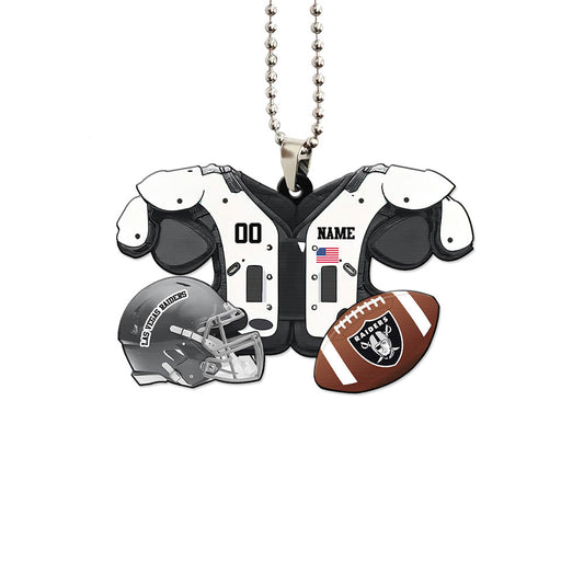 Las Vegas Raiders Ornament Personalized Uniforms Collection - Gearcarcover - 1