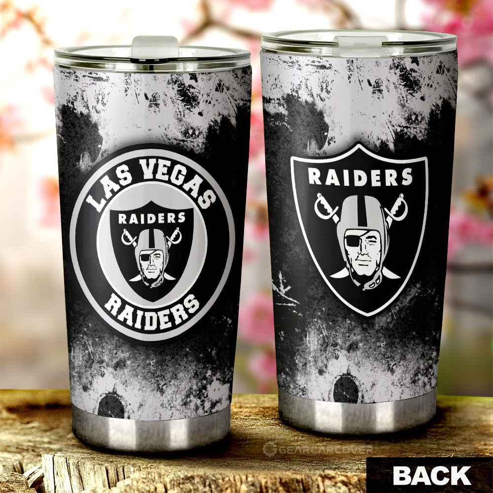 Las Vegas Raiders Tumbler Cup Custom Car Accessories - Gearcarcover - 1