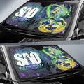 Leafa Car Sunshade Custom Manga Galaxy Style - Gearcarcover - 2