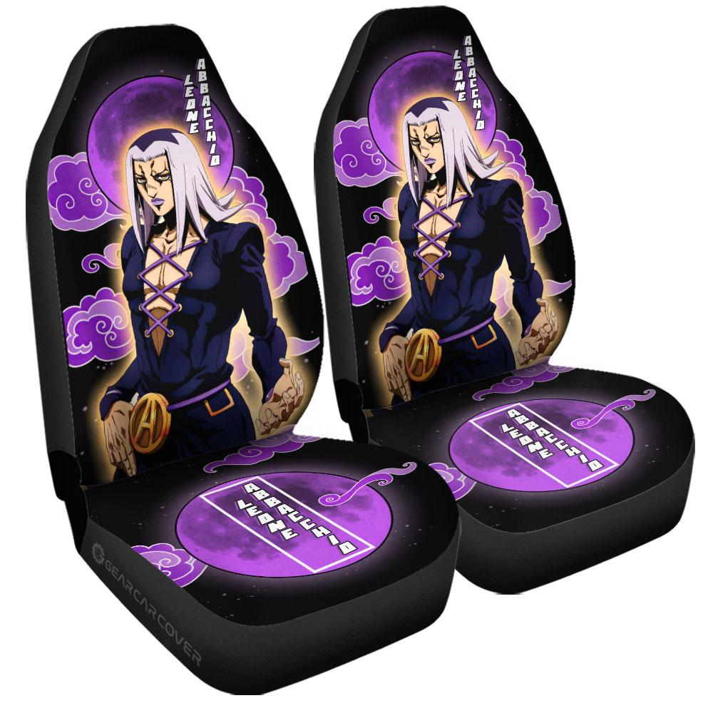 Leone Abbacchio Car Seat Covers Custom Bizarre Adventure Car Accessories - Gearcarcover - 3