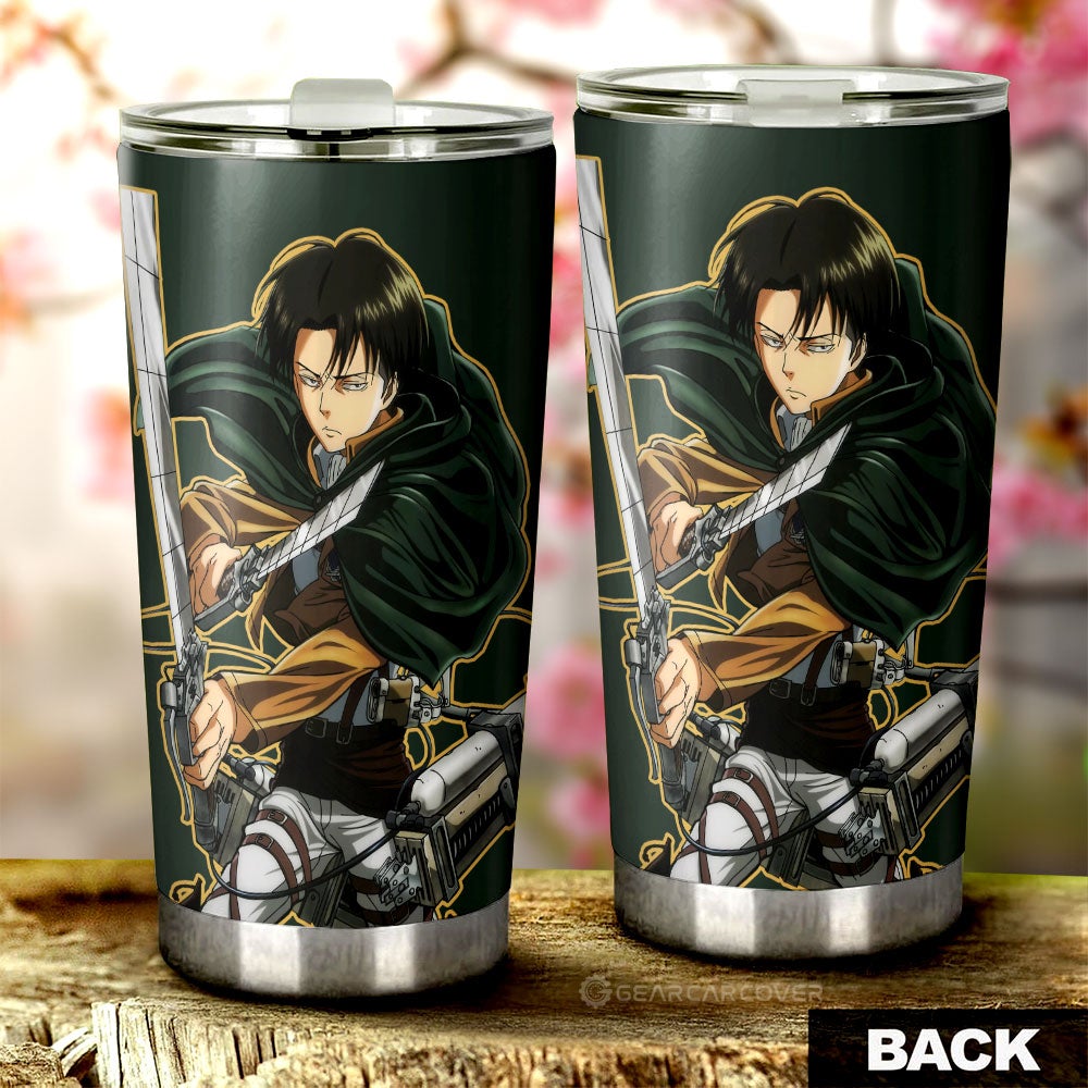 Levi Ackerman Tumbler Cup Custom - Gearcarcover - 3