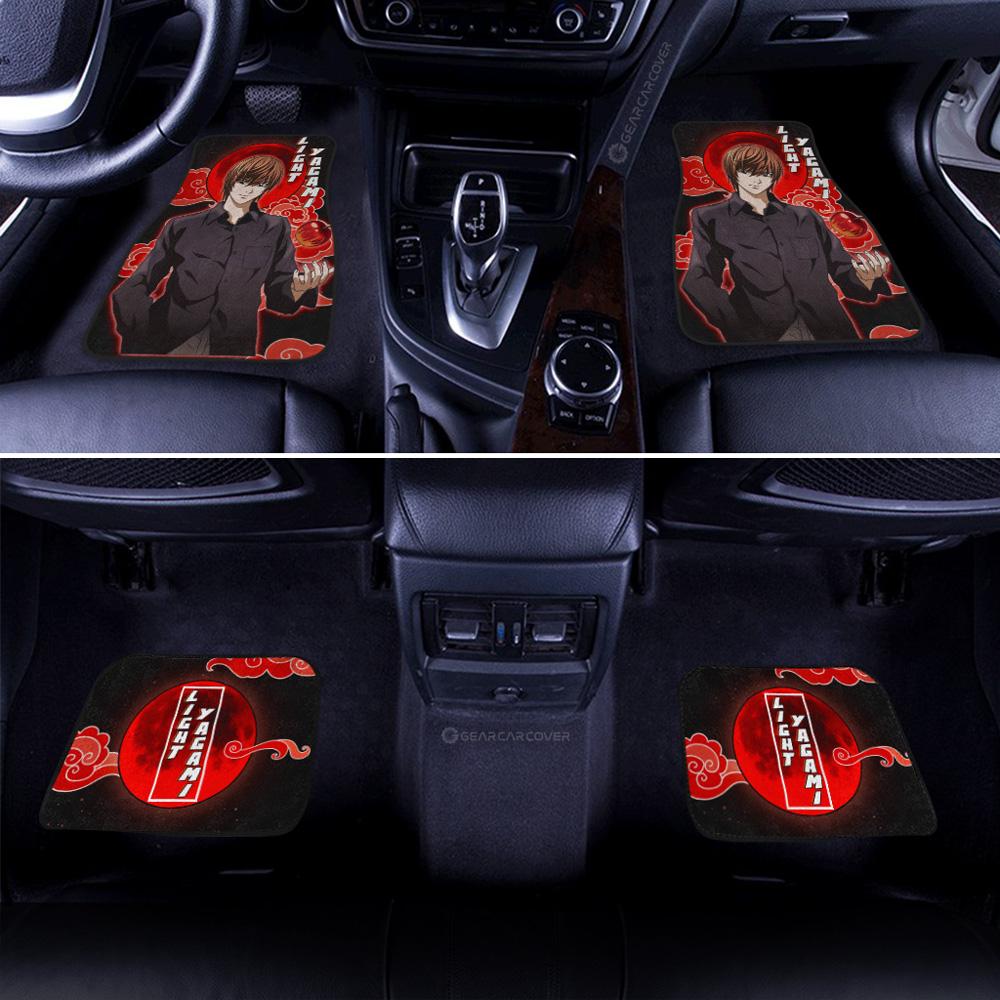 Light Yagami Car Floor Mats Custom Death Note Car Accessories - Gearcarcover - 3
