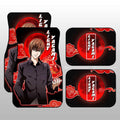 Light Yagami Car Floor Mats Custom Death Note Car Accessories - Gearcarcover - 1