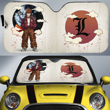 Light Yagami Car Sunshade Anime Collection - Gearcarcover - 1