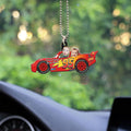 Lightning McQueen Ornament Personalized Baby Face Collection - Gearcarcover - 2