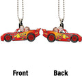 Lightning McQueen Ornament Personalized Baby Face Collection - Gearcarcover - 4