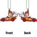 Lightning McQueen Ornament Personalized Baby With Helmet Collection - Gearcarcover - 4