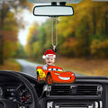 Lightning McQueen Ornament Personalized Christmas Baby Collection - Gearcarcover - 3