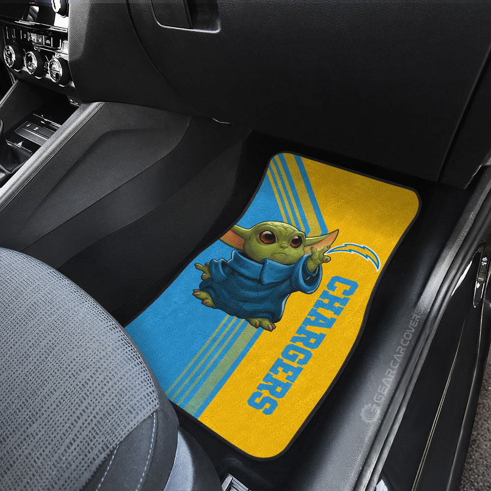 Los Angeles Chargers Car Floor Mats Custom Car Accessories - Gearcarcover - 3