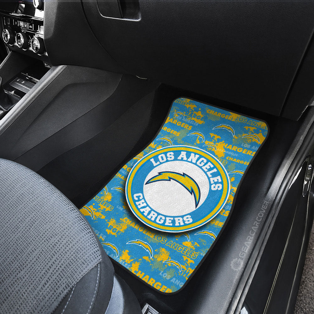 Los Angeles Chargers Car Floor Mats Custom Car Accessories - Gearcarcover - 3