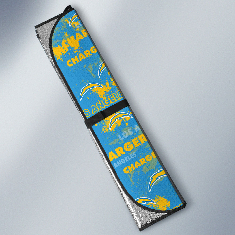 Los Angeles Chargers Car Sunshade Custom Car Accessories - Gearcarcover - 3