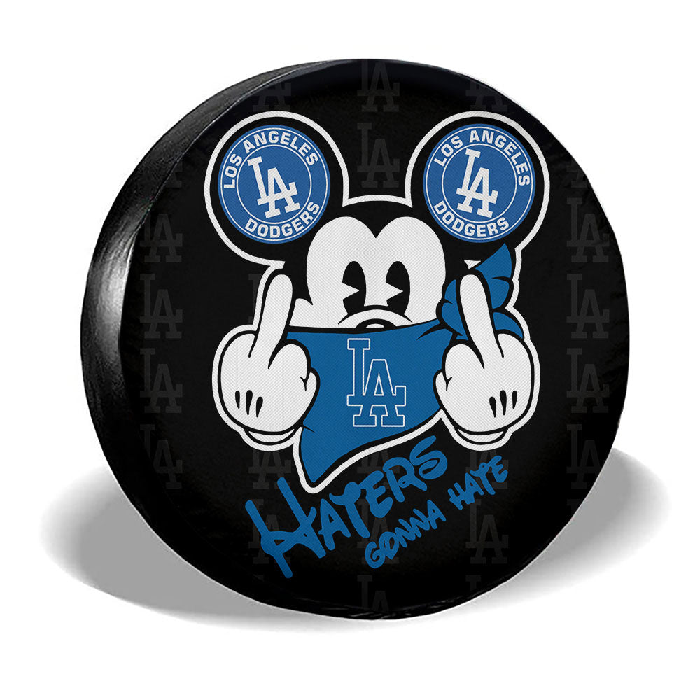 Los Angeles Dodgers Spare Tire Covers Custom Car Accessories - Gearcarcover - 3