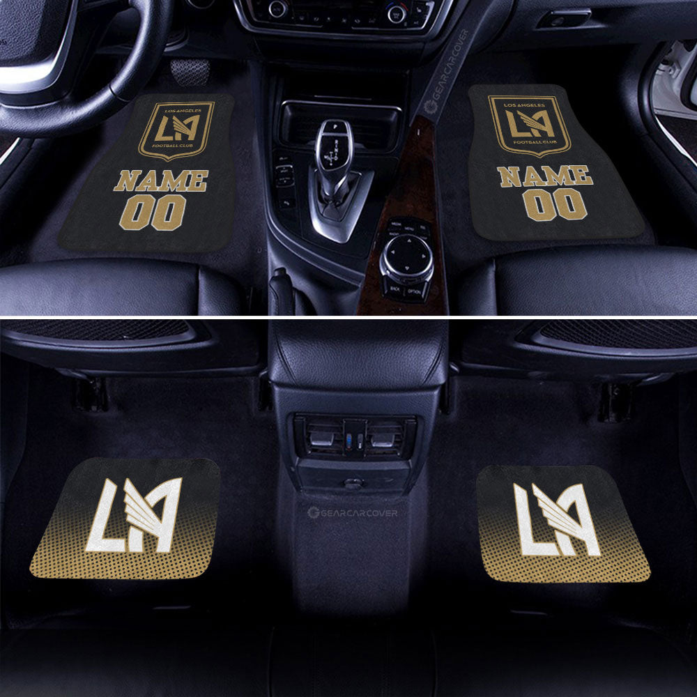 Los Angeles FC Car Floor Mats Sporty Team Collection - Gearcarcover - 2