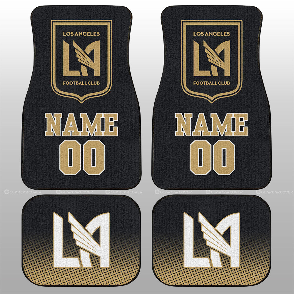 Los Angeles FC Car Floor Mats Sporty Team Collection - Gearcarcover - 1