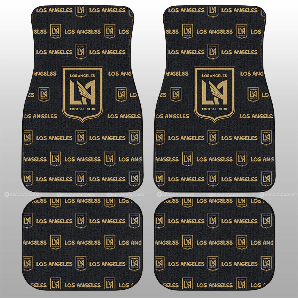 Los Angeles FC Car Floor Mats Sporty Team Collection - Gearcarcover - 1