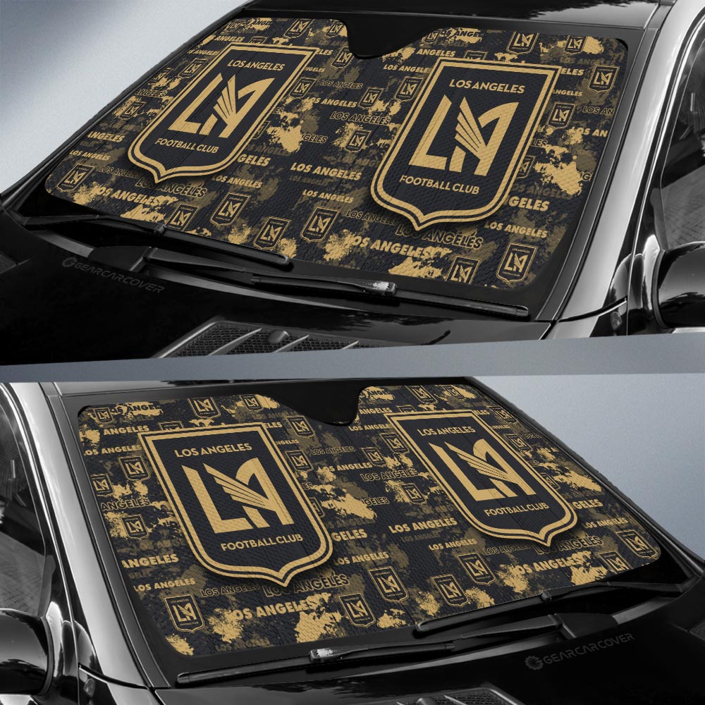 Los Angeles FC Car Sunshade Custom Car Accessories - Gearcarcover - 2