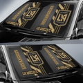 Los Angeles FC Car Sunshade Custom Car Accessories - Gearcarcover - 2
