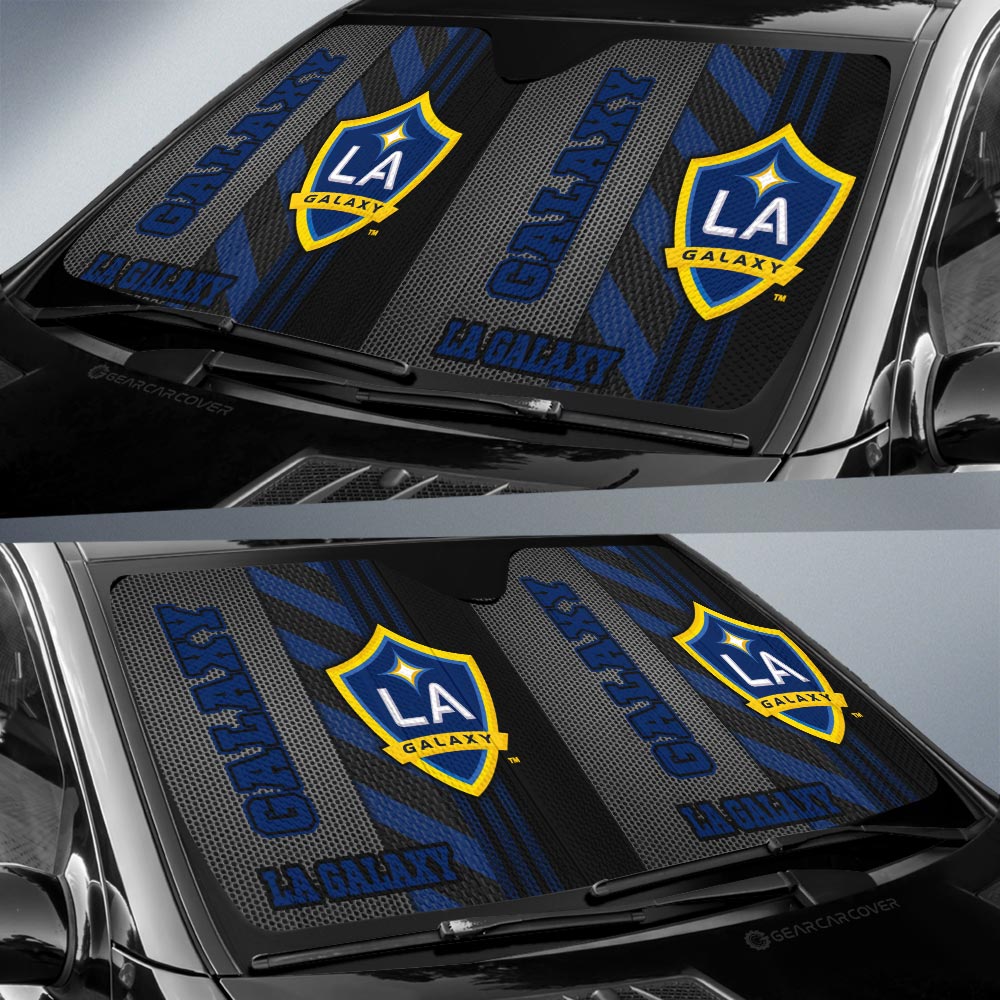 Los Angeles Galaxy Car Sunshade Custom Car Accessories - Gearcarcover - 2