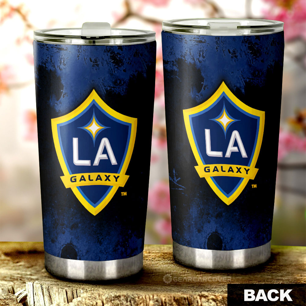 Los Angeles Galaxy Tumbler Cup Custom Car Accessories - Gearcarcover - 2