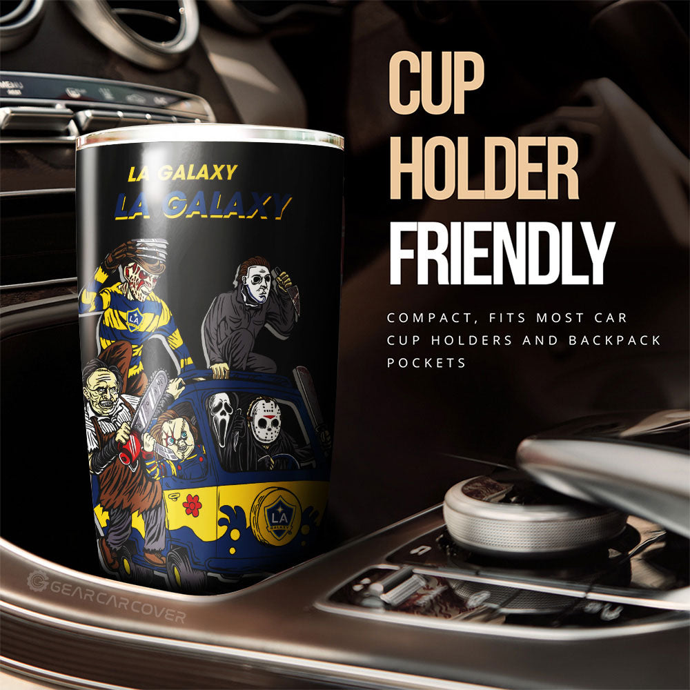 Los Angeles Galaxy Tumbler Cup Custom Car Accessories - Gearcarcover - 3