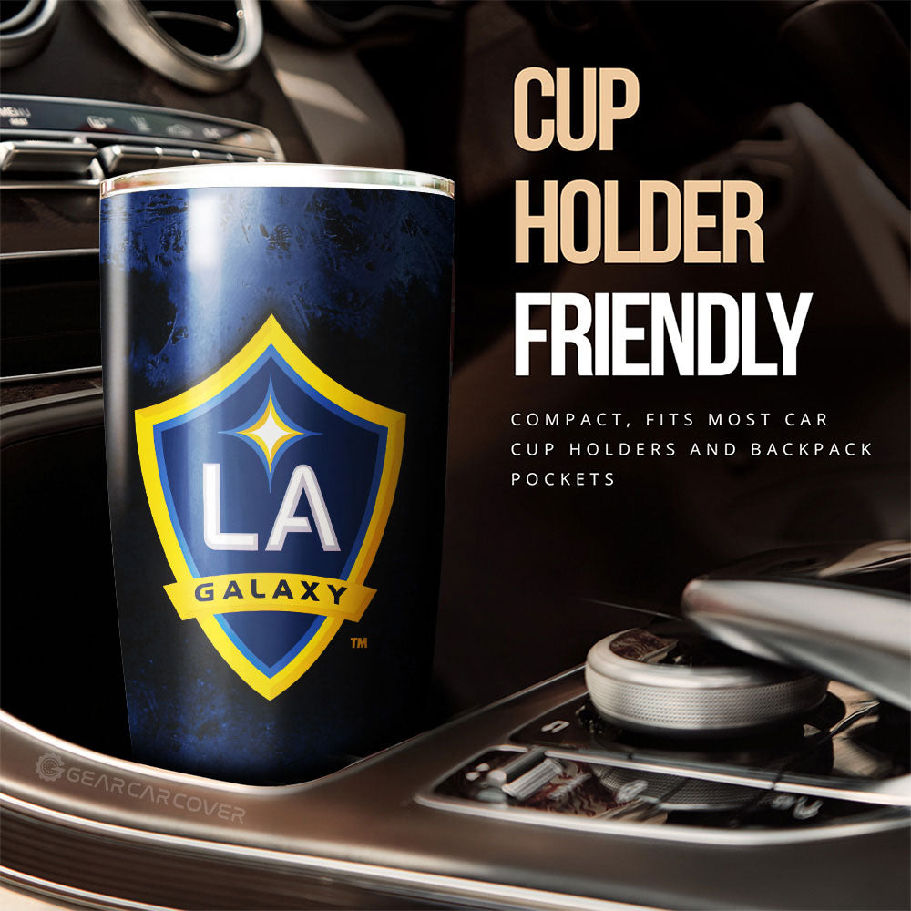 Los Angeles Galaxy Tumbler Cup Custom Car Accessories - Gearcarcover - 3