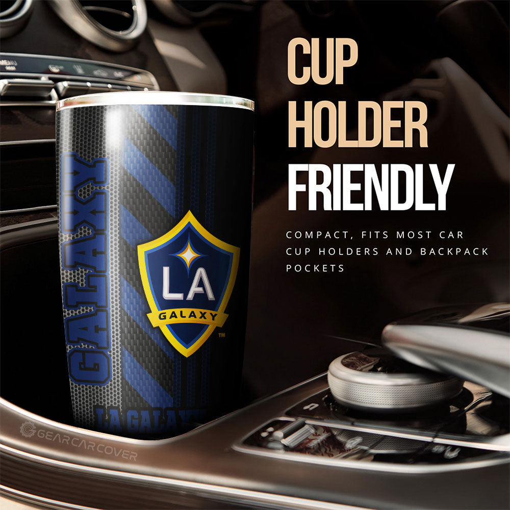Los Angeles Galaxy Tumbler Cup Custom Car Accessories - Gearcarcover - 3
