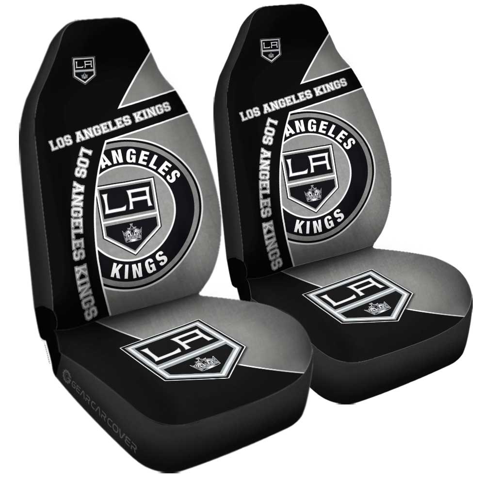 Los Angeles Kings Car Seat Covers Custom Car Accessories For Fans - Gearcarcover - 3