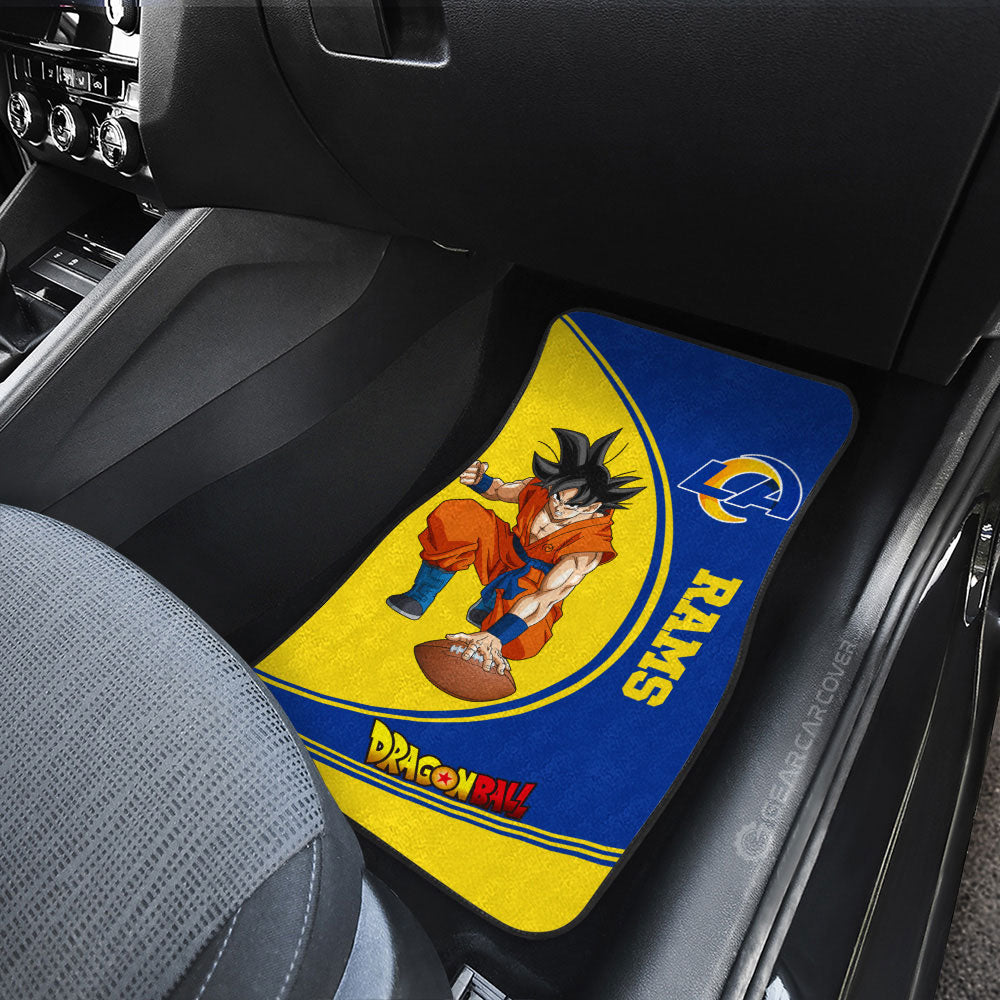 Los Angeles Rams Car Floor Mats Custom Car Accessories For Fans - Gearcarcover - 3