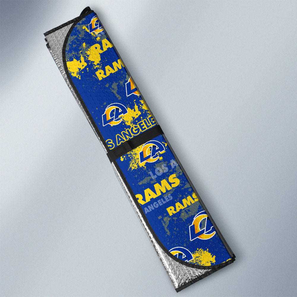 Los Angeles Rams Car Sunshade Custom Car Accessories - Gearcarcover - 3