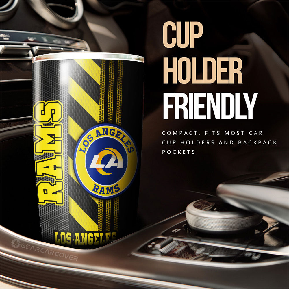 Los Angeles Rams Tumbler Cup Custom Car Accessories - Gearcarcover - 3