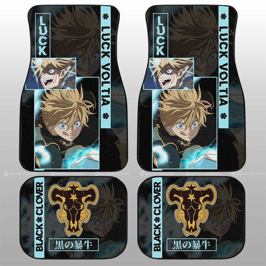 Luck Voltia Car Floor Mats Custom Black Clover Anime - Gearcarcover - 2