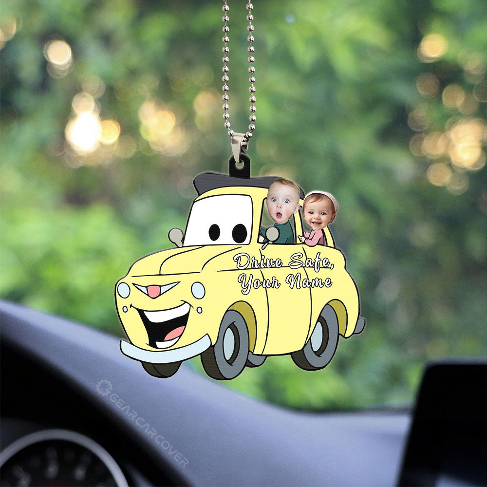 Luigi Ornament Personalized Baby Face Collection - Gearcarcover - 2
