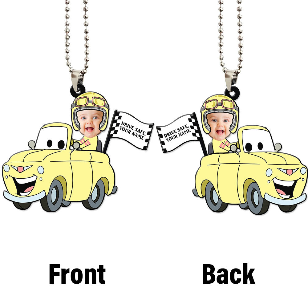 Luigi Ornament Personalized Baby With Helmet Collection - Gearcarcover - 4