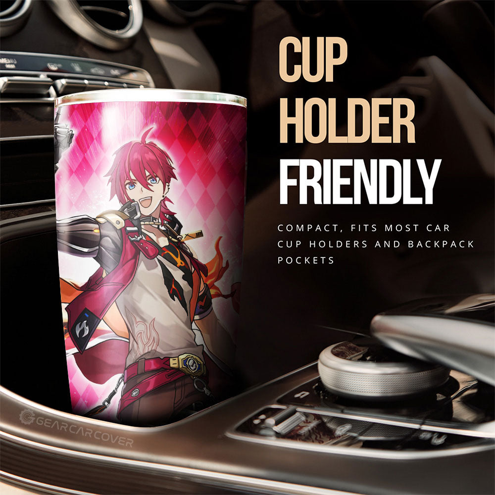 Luka Tumbler Cup Custom Honkai Star Rail Car Accessories - Gearcarcover - 3