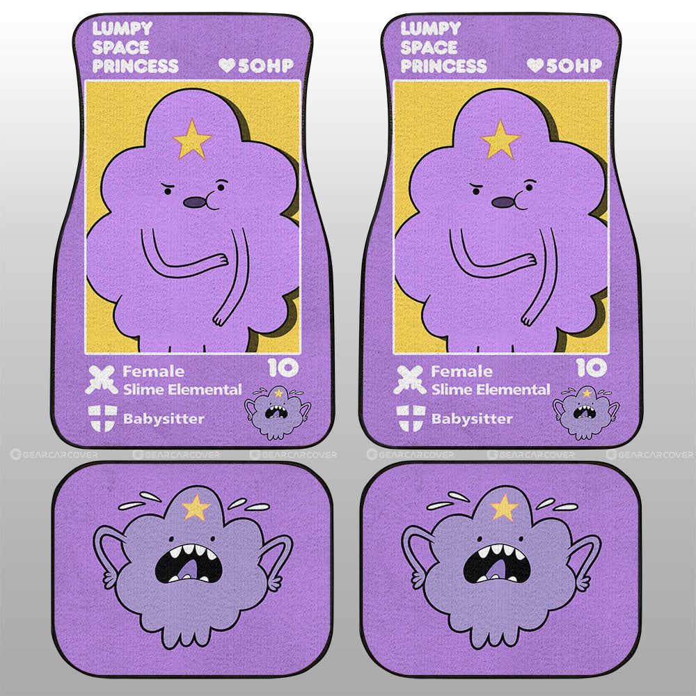Lumpy Space Princess Car Floor Mats Custom Adventure Time Car Accessories - Gearcarcover - 1